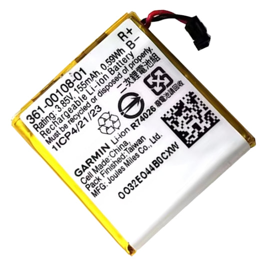 155mAh 361-00108-01 Battery Replacement For Garmin Vivoactive 3 / Vivoactive 3 Music by buy2fix