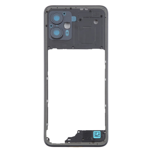For Motorola Moto G23 Original Middle Frame Bezel Plate (Black) by buy2fix