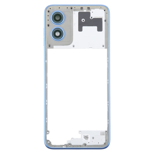 For Motorola Moto G Play 2024 Original Middle Frame Bezel Plate (Blue) by buy2fix