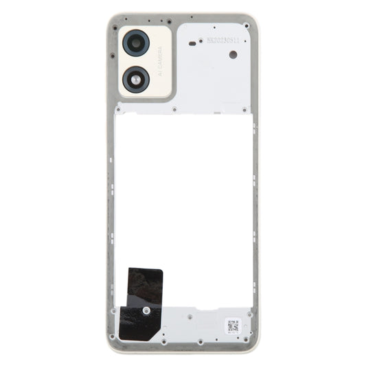 For Motorola Moto E13 Original Middle Frame Bezel Plate (Gold) by buy2fix