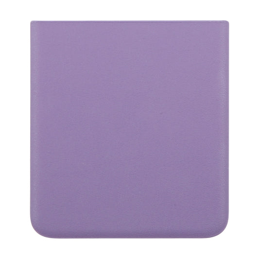 For Motorola Razr 40 Original Lower Part Battery Back Cover(Purple) by buy2fix