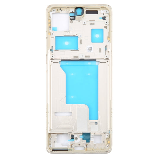 For Motorola Moto X50 Ultra Original Front Housing LCD Frame Bezel Plate (Gold) by buy2fix
