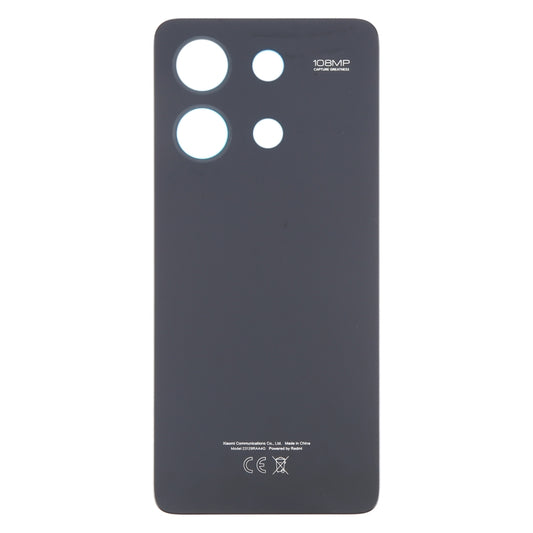 For Xiaomi Redmi Note 13 4G Original Battery Back Cover(Black) by buy2fix