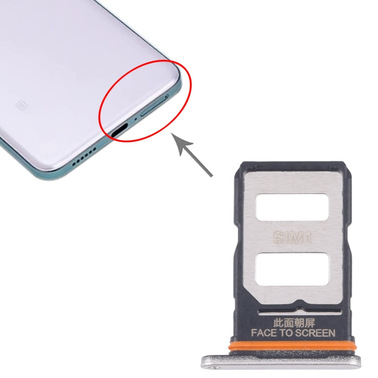 For Xiaomi Poco F6 Original SIM Card Tray + SIM Card Tray (Gold) by buy2fix