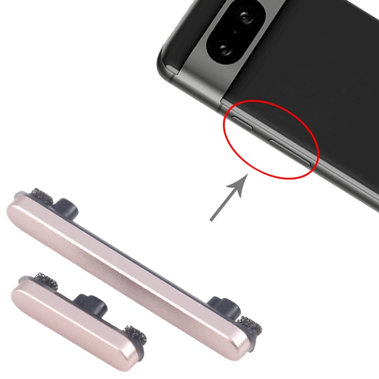 For Google Pixel 8 Original Power Button and Volume Control Button (Gold) by buy2fix