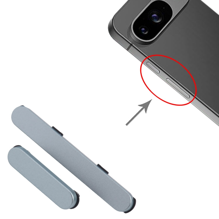 For Google Pixel 9 Original Power Button and Volume Control Button (Green) by buy2fix