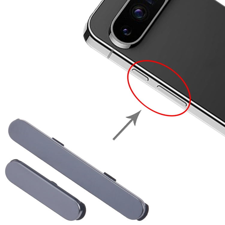 For Google Pixel 9 Pro Original Power Button and Volume Control Button (Black) by buy2fix