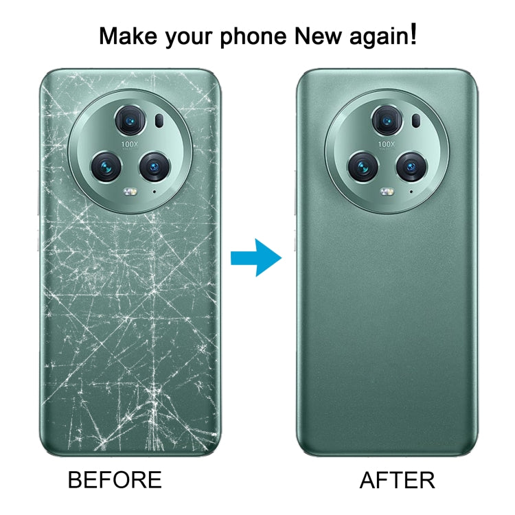 For Honor Magic5 Pro Battery Back Cover(Green) by buy2fix