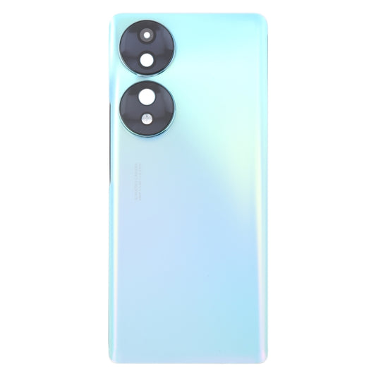 For Honor 70 Battery Back Cover with Camera Lens(Blue) by buy2fix