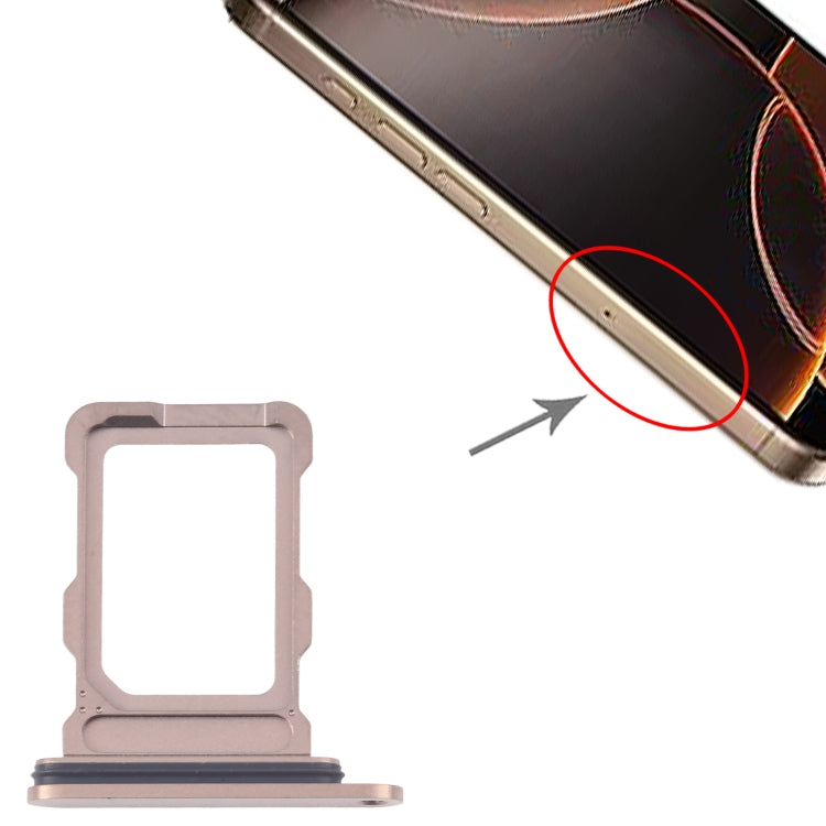 For iPhone 16 Pro SIM Card Tray (Gold) by buy2fix
