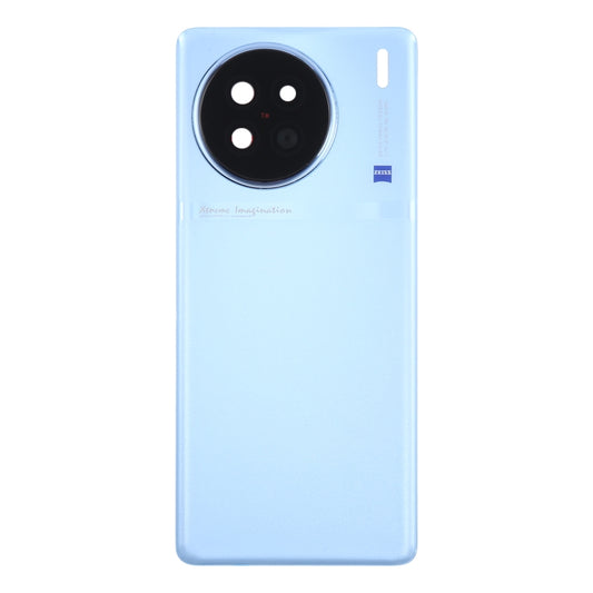 For vivo X90 Battery Back Cover with Camera Lens Cover(Blue) by buy2fix