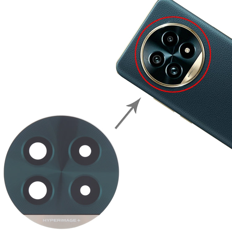 For Realme 13 Pro+ 10pcs Original Back Camera Lens (Gold) by buy2fix