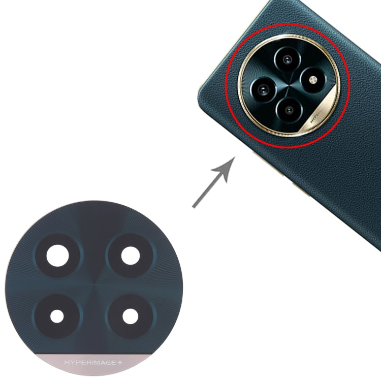 For Realme 13 Pro 10pcs Original Back Camera Lens (Gold) by buy2fix