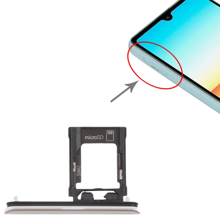 For Sony Xperia Ace SIM + Micro SD Card Tray (Gold) by buy2fix