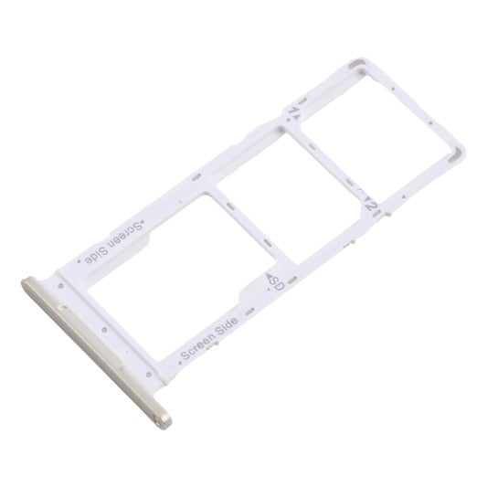 For Infinix Smart 8 X6525 5pcs SIM Card Tray + SIM Card Tray + Micro SD Card Tray (Gold) by buy2fix