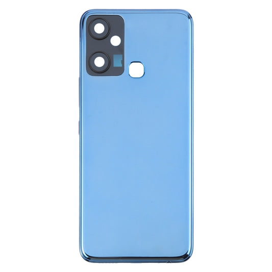 For Infinix Smart 6 Plus India X6823 Original Battery Back Cover(Blue) by buy2fix