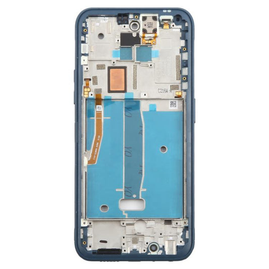 For Nokia XR20 Original Front Housing LCD Frame Bezel Plate (Blue) - Full Housing Cover by buy2fix | Online Shopping UK | buy2fix