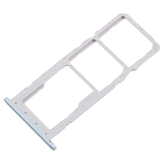 For Nokia C31 Original SIM Card Tray + SIM Card Tray + Micro SD Card Tray (Blue) - Card Tray by buy2fix | Online Shopping UK | buy2fix