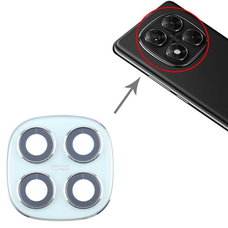 For Xiaomi Redmi Note 14 Pro 5G Original Rear Camera Lens Cover (Green) - Camera by buy2fix | Online Shopping UK | buy2fix
