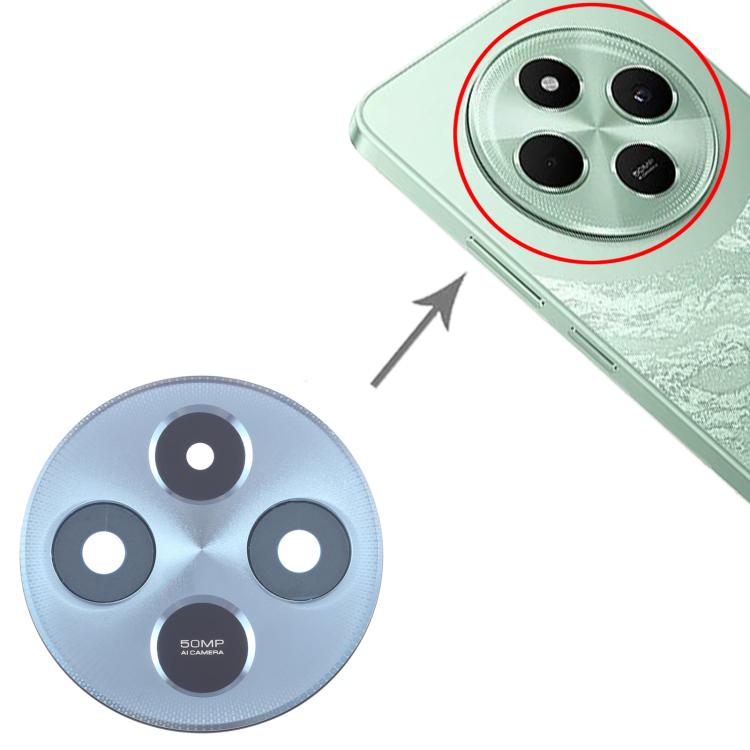 For Xiaomi Poco C75 4G Original Rear Camera Lens Cover (Blue) - Camera by buy2fix | Online Shopping UK | buy2fix