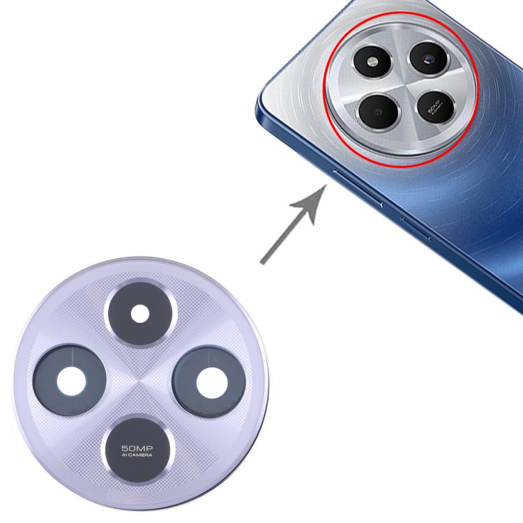 For Xiaomi Redmi 14C 4G Original Rear Camera Lens Cover (Purple) - Camera by buy2fix | Online Shopping UK | buy2fix