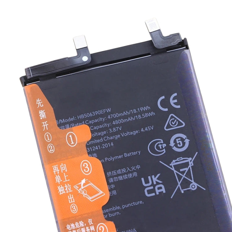 4800mAh Battery Replacement For Honor 70 FNE-AN00 / 80 Pro / 80 GT AGT-AN00 ANB-AN00 HB506390EFW by buy2fix