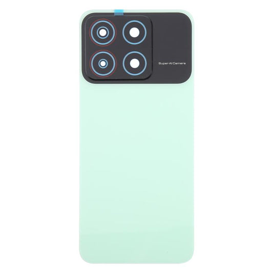 For ZTE Blade A35 Z2453 Plastic Back Cover with Camera Lens Cover(Green) - For ZTE by buy2fix | Online Shopping UK | buy2fix
