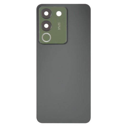 For vivo V29e Back Cover with Camera Lens Cover(Black) - Back Cover by buy2fix | Online Shopping UK | buy2fix