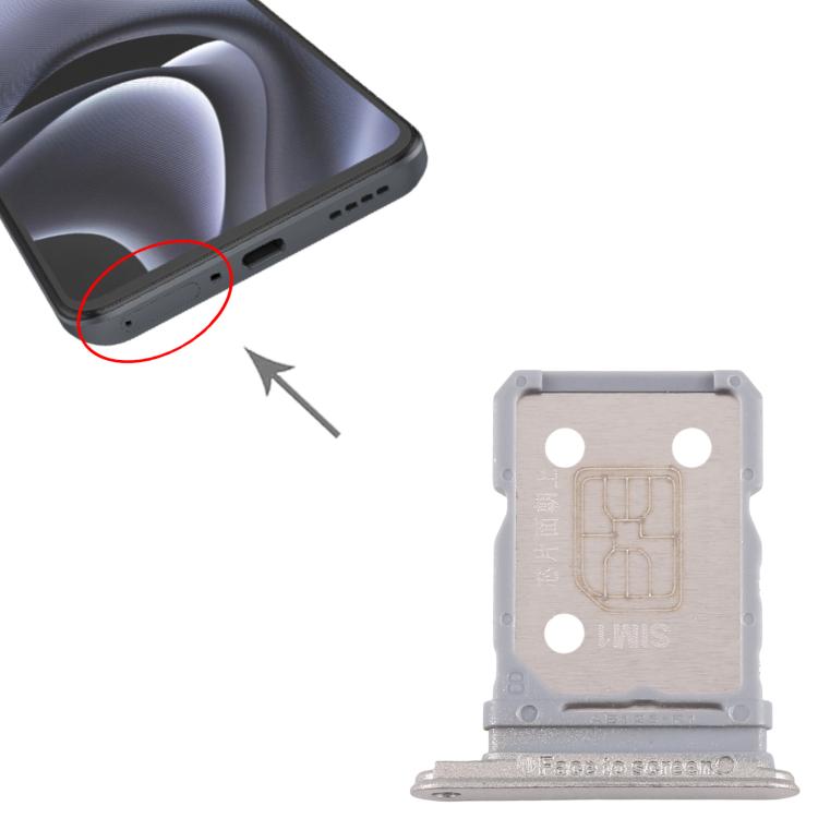 For Realme GT Neo2 Original SIM + SIM Card Tray (Silver) - Card Tray by buy2fix | Online Shopping UK | buy2fix