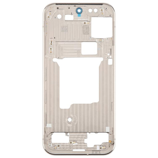 For Google Pixel 9 Pro Original Middle Frame Bezel Plate (Gold) - Frame Bezel Plate by buy2fix | Online Shopping UK | buy2fix