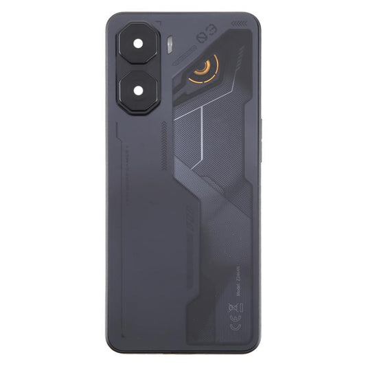 For ZTE nubia Neo 3 Plastic Battery Back Cover with Middle Frame / Camera Lens Cover(Black) - For ZTE by buy2fix | Online Shopping UK | buy2fix