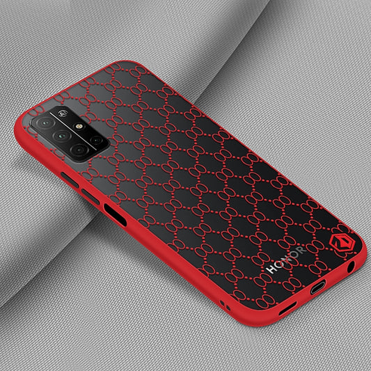 For Huawei Honor 30S PINWUYO Series 2 Generation PC + TPU Waterproof and Anti-drop All-inclusive Protective Case(Red) by PINWUYO