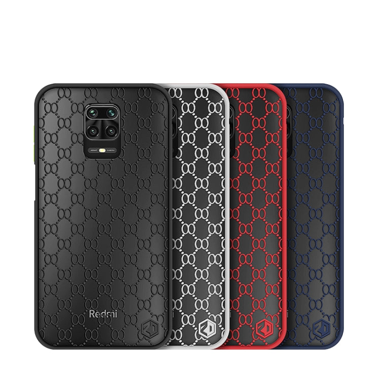 For Xiaomi Redmi Note 9S/Note 9 Pro PINWUYO Series 2 Generation PC + TPU Waterproof and Anti-drop All-inclusive Protective Case(Red) by PINWUYO