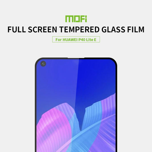 For Huawei Y7P MOFI 9H 2.5D Full Screen Tempered Glass Film(Black) by MOFI