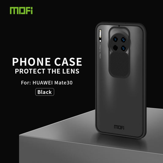 For Huawei Mate 30 MOFI Xing Dun Series PC + TPU Anti-peep Waterproof And Anti-drop All-inclusive Protective Shell, Translucent Frosted(Black) by MOFI