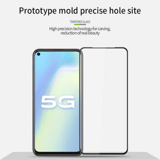 For vivo Y70s PINWUYO 9H 3D Curved Full Screen Explosion-proof Tempered Glass Film(Black) by PINWUYO