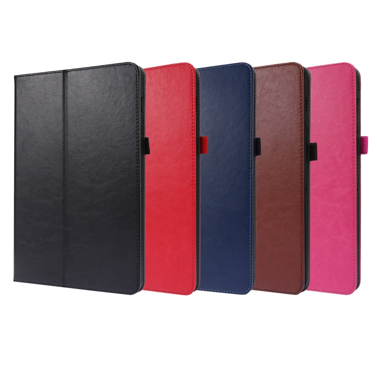 For Samsung Galaxy Tab S8 / Galaxy Tab S7 T870 2-Folding Business Horizontal Flip PU Leather Case with Card Slots & Holder(Red) by buy2fix