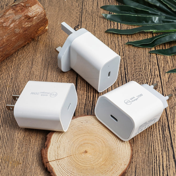 SDC-20W 2 in 1 PD 20W USB-C / Type-C Travel Charger + 3A PD 3.0 USB-C / Type-C to USB-C / Type-C Fast Charge Data Cable Set, Cable Length: 2m, US Plug by buy2fix