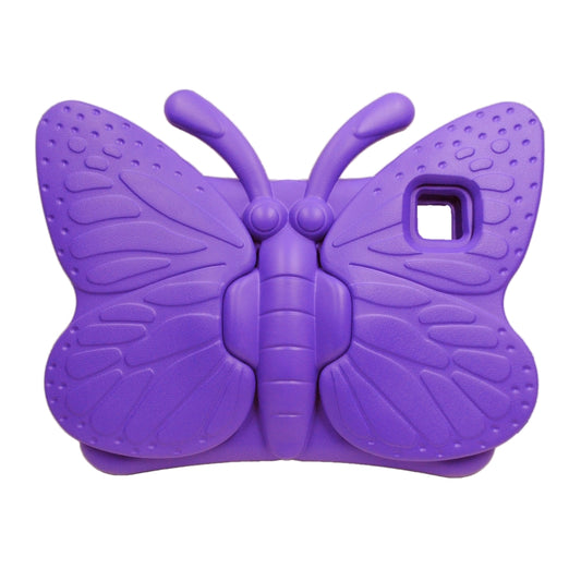 For iPad Pro 11 (2020 / 2018) Butterfly Bracket Style EVA Children Shockproof Protective Tablet Case(Purple) - iPad Pro 11 (2020) Cases by buy2fix | Online Shopping UK | buy2fix