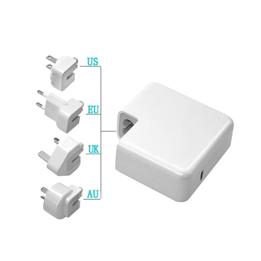 PD-87W 87W PD USB-C / Type-C Notebook Power Adapter for MacBook Pro 15 inch (A1706) / (A1707) / (A1708) / (A1719), Plug Size:AU Plug by buy2fix