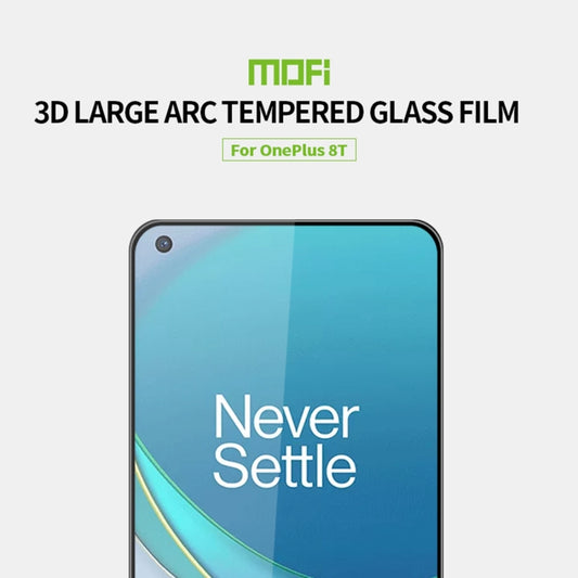 For OnePlus 8T MOFI 9H 3D Explosion-proof Curved Screen Tempered Glass Film by MOFI