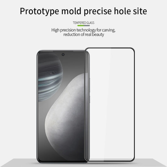 For vivo X60 PINWUYO 9H 3D Curved Full Screen Explosion-proof Tempered Glass Film(Black) by PINWUYO