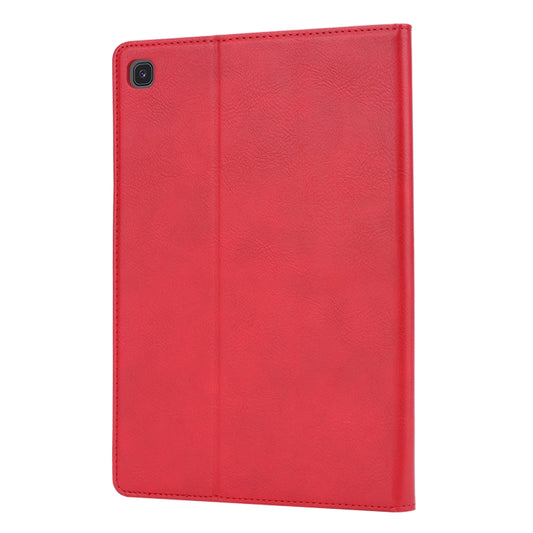Knead Skin Texture Horizontal Flip Leather Case for Galaxy Tab A 8 2019 P200 / P205, with Photo Frame & Holder & Card Slots & Wallet(Red) by buy2fix