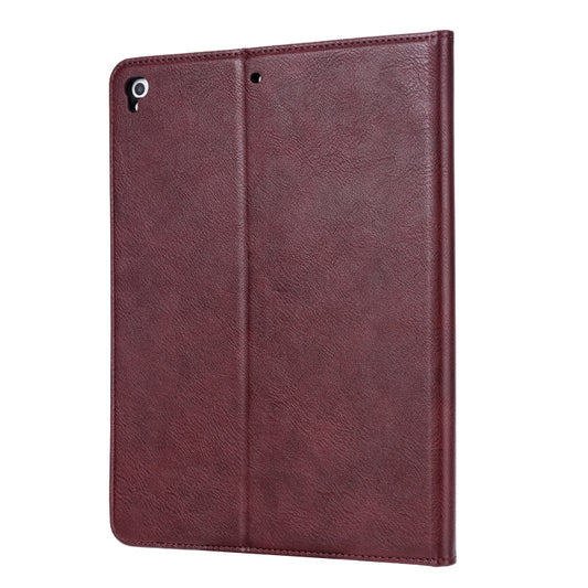 Knead Skin Texture Horizontal Flip Leather Case for iPad 9.7 2018 / 2017 / Air / Air 2/Pro 9.7, with Photo Frame & Holder & Card Slots & Wallet(Wine Red) - iPad Pro 9.7 inch Cases by buy2fix | Online Shopping UK | buy2fix