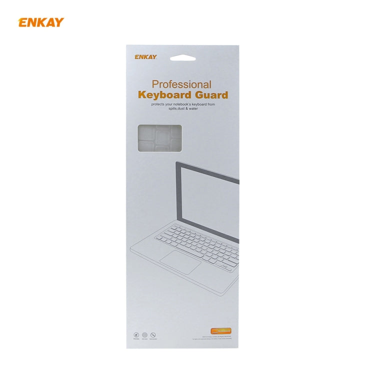 ENKAY Soft TPU Keyboard Protector Film for MacBook Pro 16 inch A2141 / Pro 13.3 inch A2289 & A2251 & A2338 (2020), EU Version by ENKAY