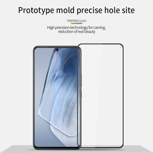 For vivo iQOO Neo5 PINWUYO 9H 3D Curved Full Screen Explosion-proof Tempered Glass Film(Black) by PINWUYO