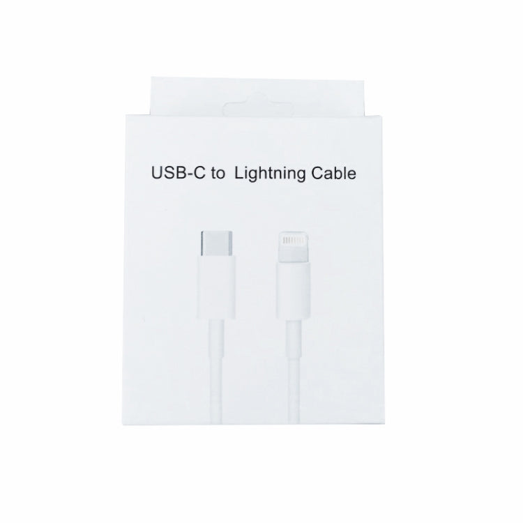 XJ-61 12W USB-C / Type-C to 8 Pin PD Fast Charging Cable, Cable Length:1m by buy2fix