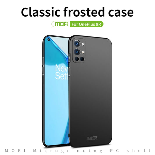 For OnePlus 9R MOFI Frosted PC Ultra-thin Hard Case(Gold) by MOFI