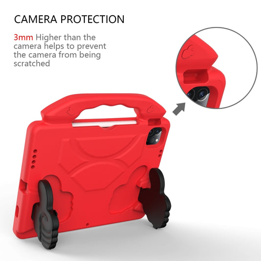 For iPad Pro 11 2022 / 2021 Children EVA Shockproof Tablet Case with Thumb Bracket(Red) - iPad Pro 11 (2022/2021) Cases by buy2fix | Online Shopping UK | buy2fix