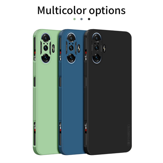 For Xiaomi Redmi K40 Gaming PINWUYO Touching Series Liquid Silicone TPU Shockproof Case(Green) by PINWUYO